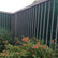 Windbreak net for fence — protection from wind