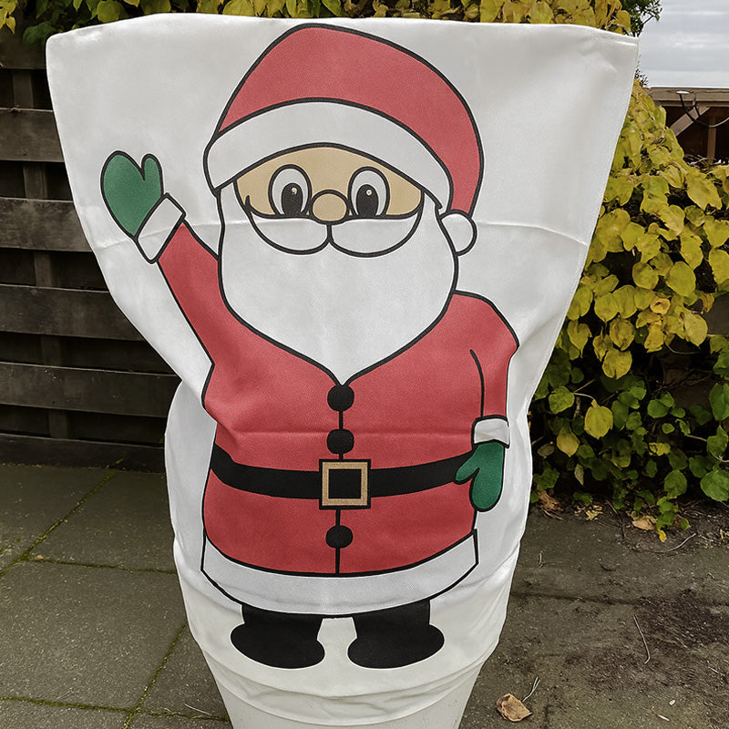 Winter cover with Santa print