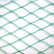 Close-up of a green strawberry net or bird net.